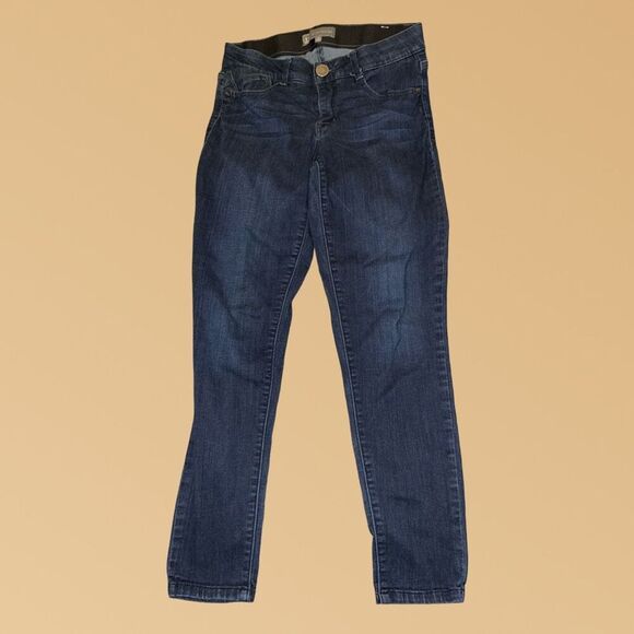 Wit & Widsom Dark Wash Denim Jeans Size 8 28x28 #98 - Picture 1 of 6